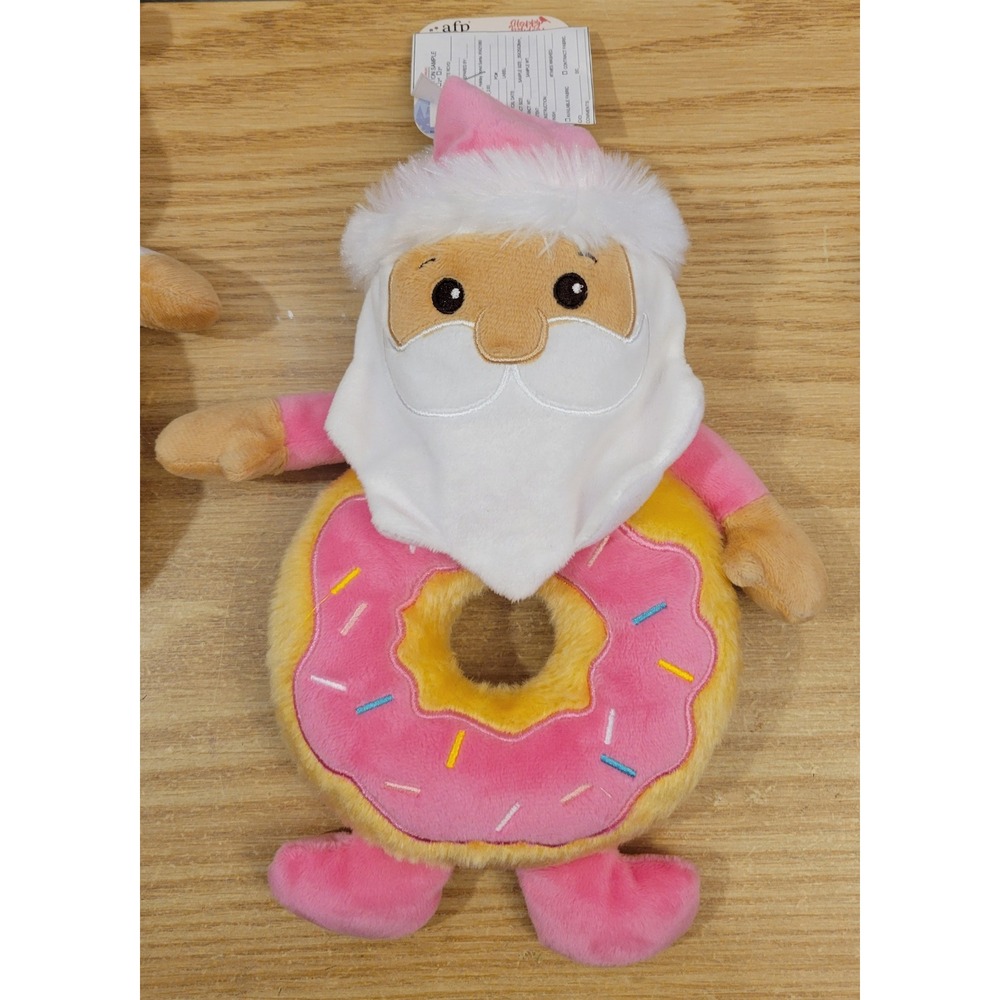 TJX All For Paws Holiday Donut Dog Toys Pre-Production Samples XM21060-62 Set 3 - Picture 3 of 8